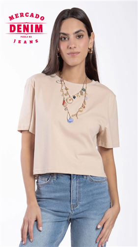 Sure Thing Top - Latte / BB0068