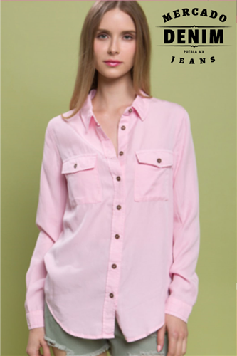 Spring Pink Blouse - 2354TY
