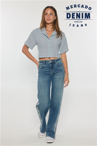 Silver Lane - High Rise Straight / XP7021