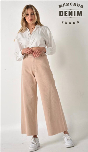 Wide High Rise Latte