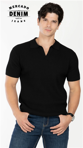 The Belmont Polo - Black / BBC0393