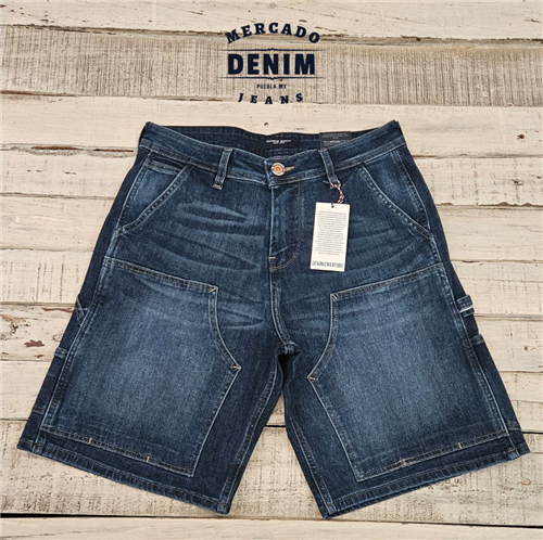 Biker Bermuda - Indigo / 25180 450